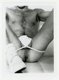 Roger Cole Hairy Close Up 1980 Jock Strap Colt Studio 5x7 Jim French Beefcake Photo Gay J13989