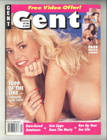 Gent Magazine 1995 Bunny Bleu, Traci Topps, Lisa Lipps 114pgs Big Boob Chunky Girls Dugent Publ. M31218