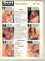 Gent Magazine 1994 Dakota Kelly, Lisa Chest 114pgs Dugent Publishing, Big Boobs Girls M31223