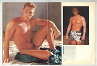 Playgirl 1991 Don Masters, Peter Romero, Lou Diamond Phillips 100pgs , Gay Magazine M31296