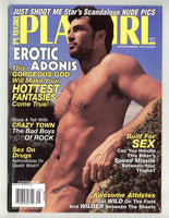 Playgirl 2001 Steel Rod, Enrico Colantoni, Talvin DeMachio 98pgs Gay Pinup Magazine M31305