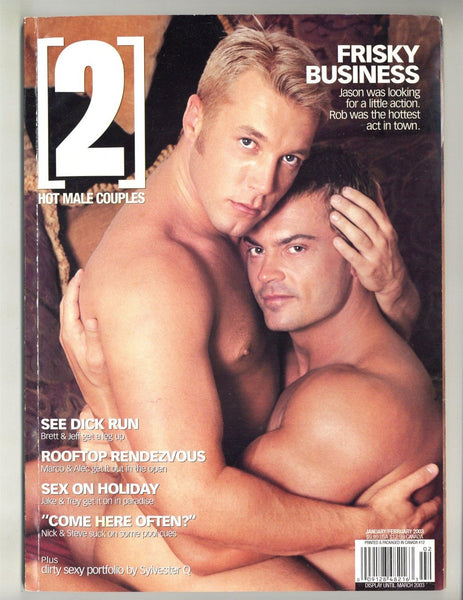Two Magazine 2003 Marco, Alec, Sylvester Q 98pgs Specialty Publications Gay Magazine M31330