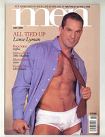 Men Magazine 2000 Lance Lyman, Mike Maddron, Chris Onasis 82pgs SPLLC Gay Magazine M31341