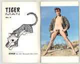 Tiger Man #4 DSI 1968 Male Physique Photography 72pgs Classic Beefcakes Vintage Gay Magazine M22914