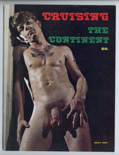 Cruising The Continent 1976 Gay Pickup Travel Guide 48pgs LGBTQ Reference Book, GSN Flamingo Publishing M30828