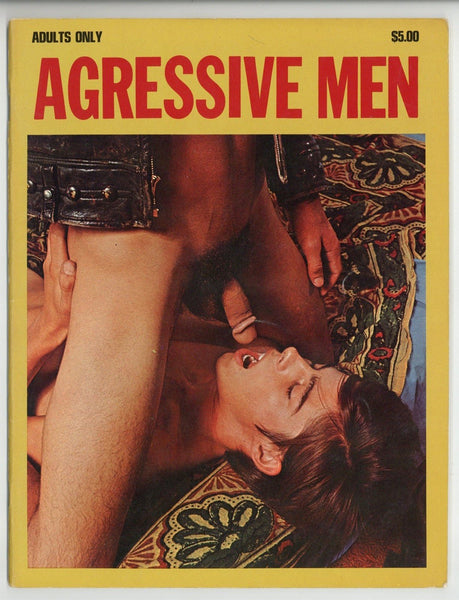 Aggressive Men 1976 Homoerotic Gay Sex Pictorial 40pgs Acme Publishing M32312