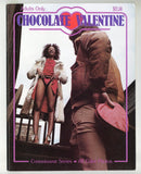 Chocolate Valentine V1#1 Beautiful Black Female & White Guy 1980 Interracial Pictorial 56pgs Connoisseur Magazine M31387