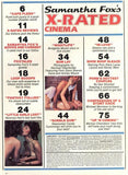 X-Rated Cinema V1#8 Veronica Hart, Candy Cummings, Marilyn Chambers 1983 Adult Film Magazine 84pgs Swank Publishing M31400