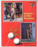 Ping Pong Ball V1#1 Serena & African American Female 1980 Porn Magazine 48pgs Periodicals Unlimited M31412