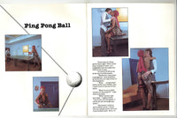 Ping Pong Ball V1#1 Serena & African American Female 1980 Porn Magazine 48pgs Periodicals Unlimited M31412