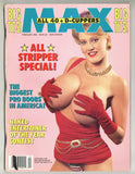 Max Magazine V1#1 Wendy Whoppers, Kayla Kleavage, Platinum Peaks 1992 Big Boobs D Cup 102pgs Mavety Publ. M31422