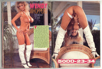 Max Magazine V1#1 Wendy Whoppers, Kayla Kleavage, Platinum Peaks 1992 Big Boobs D Cup 102pgs Mavety Publ. M31422