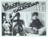 Le Salon International Leather Calendar 1983 Gay Bondage 28pgs Vintage Leathermen Magazine LSI Pub. M36303