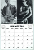 Le Salon International Leather Calendar 1983 Gay Bondage 28pgs Vintage Leathermen Magazine LSI Pub. M36303