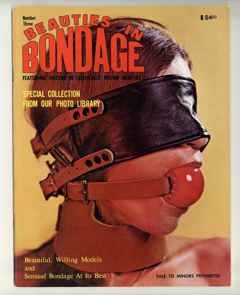 Beautiful Bondage V1#3 Barbara Behr Fetish Photography 1974 BDSM Magazine 44pgs Paul Bishop ,House of Milan HOM M31451