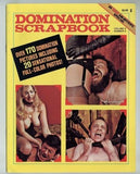 Female Domination Scrapbook V4#4 Rene Bond, Uschi Digard 1973 Femdom Cuckold Husband Fetish Magazine 60pgs Eros Goldstripe, BDSM M31474