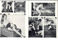 Female Domination Scrapbook V4#4 Rene Bond, Uschi Digard 1973 Femdom Cuckold Husband Fetish Magazine 60pgs Eros Goldstripe, BDSM M31474