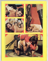 Female Domination Scrapbook V4#4 Rene Bond, Uschi Digard 1973 Femdom Cuckold Husband Fetish Magazine 60pgs Eros Goldstripe, BDSM M31474