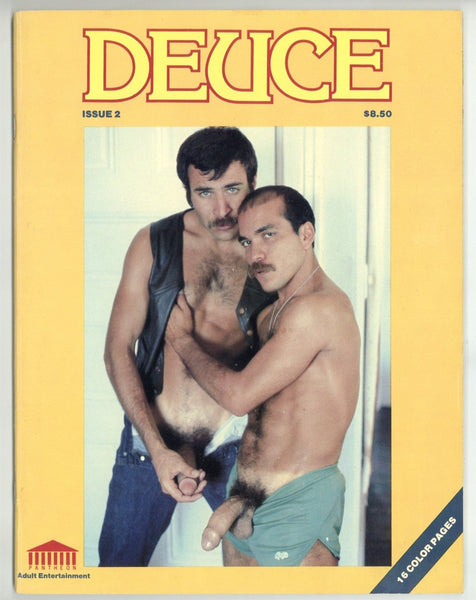 Deuce V1#2 Victor Houston & Ed Wiley 1979 Homoerotic Gay Pictorial 48pgs Pantheon Productions Magazine M31521