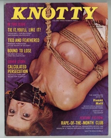 Knotty Magazine V3#3 Fanni Hall, Su Ling, Robert Bishop 1975 Erotic BDSM 64pgs House of Milan M31522