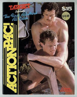 Action Pac V1#1 Athletic Jock Guys 1980 Gay Sex Magazine 32pgs Target Studios M3131534