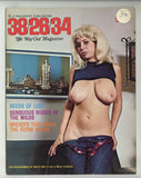 38-26-34 Magazine V9#1 Arlene Bell, Shirley Bowman 1972 Big Boob Stars 64pgs American Art Ent. M31572