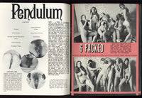 Pendulum V1#2 Vintage Lesbian Porn Magazine 1969 Ed Wood Jr. 72pgs Calga-Pendulum Publishers M31544