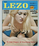 Lezo V4#2 Psychedelic Era Lesbian Erotica 1970 Vintage All Girl Sex Magazine 72pgs Calga Pendulum, Ed Wood Jr M31547