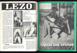 Lezo V4#2 Psychedelic Era Lesbian Erotica 1970 Vintage All Girl Sex Magazine 72pgs Calga Pendulum, Ed Wood Jr M31547