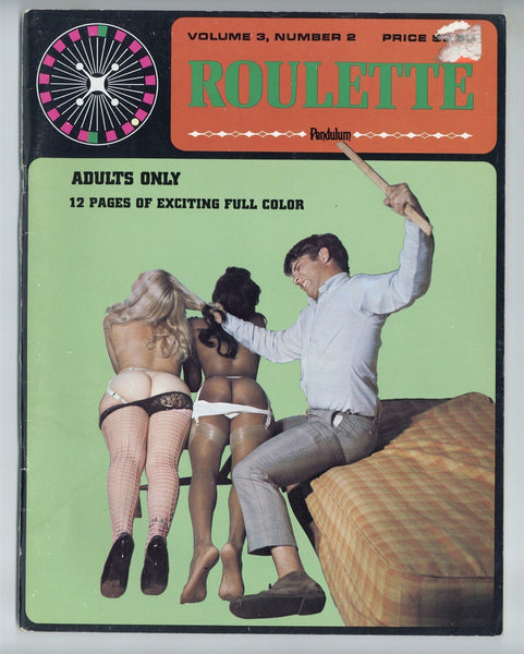 Roulette V3#2 Trashy Hippie Erotica 1969 Porno Magazine 72pgs Calga Pendulum, Ed Wood Jr. M31550