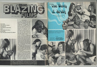 Unreleased Blazing Films V4#2 Sexploitation Cinema 1970 Sexual LSD Pictorial 72pgs Pendulum Calga Magazine, Ed Wood Jr M31578