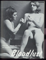 Lesbian Film Inferno V1#6 Psychedelic Pulp Pictorial 1970 Lesbian Blood Lust 80pgs All Girl LSD Smut, Classic Publications M31579