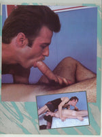 Basic Sleaze V1#1 Gay Oral Sex Pictorial 1980 Erotic Magazine 28pgs Hardball M35456