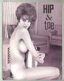 Hip & Toe Magazine V1#4 Elmer Batters Stockings Fetish Photography 1966 Nylon Jungle Erotica 72pgs Comet Publications M31596