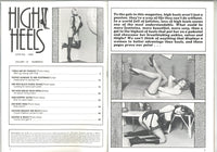 High Heels V10#6 Spiked Boots & Pumps Special 1980 Tall Women Long Legs 60pgs Eros Goldstripe M35841