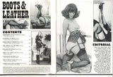Boots & Leather V10#4 Long Legs, High Heels, Stockings 1979 Erotica Magazine 58pgs Eros Goldstripe M37079