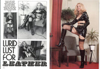Boots & Leather V10#4 Long Legs, High Heels, Stockings 1979 Erotica Magazine 58pgs Eros Goldstripe M37079