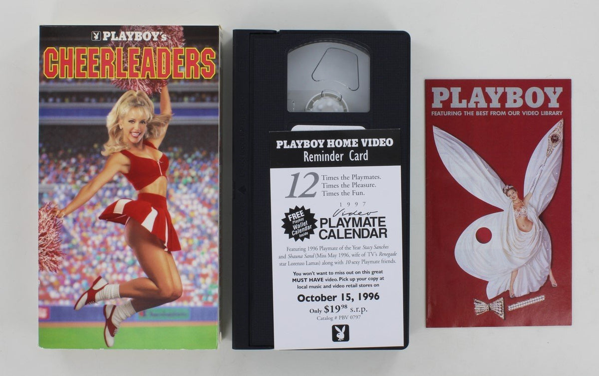 Playboy's Cheerleaders Carmen Electra, Patty Breton, Cindy Rich 1996 V