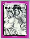 The Backpackers V1#1 Adam Illustrated Novel 1978 Vintage Gay Comic 62pgs Suree Limited M36297