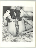 Tongue In Cheek #1 Vintage Gay Anilingus Pictorial 1978 Unshaven Hippie Rimming Erotica 48pgs Le Salon Publ. SF M39068