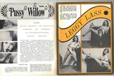 Pussy Willow V1#1 Vintage Lesbian Sex Magazine 1969 All Girl Nude Pinups 72pgs Ed. Wood Jr., Pendulum Publ. M40013