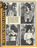 Pussy Willow V1#1 Vintage Lesbian Sex Magazine 1969 All Girl Nude Pinups 72pgs Ed. Wood Jr., Pendulum Publ. M40013