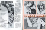 Girl Friends V2#2 Vintage Lesbian Pictorial 1970 Calga Pendulum 72pgs Ed Wood Jr. M31711