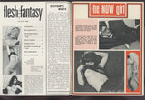 Flesh & Fantasy V2#2 Hairy Hippie Girls Galore 1969 Vintage Gentlemen's Magazine 72pgs Pendulum Pub, Ed Wood Jr M31712