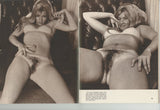 Flesh & Fantasy V2#2 Hairy Hippie Girls Galore 1969 Vintage Gentlemen's Magazine 72pgs Pendulum Pub, Ed Wood Jr M31712