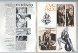 Ecstasy V1#1 Interracial Beatnik Erotica 1969 Nude Hippie Women Pinups 72pgs Ed Wood Jr, Calga-Pendulum Publ. M35812