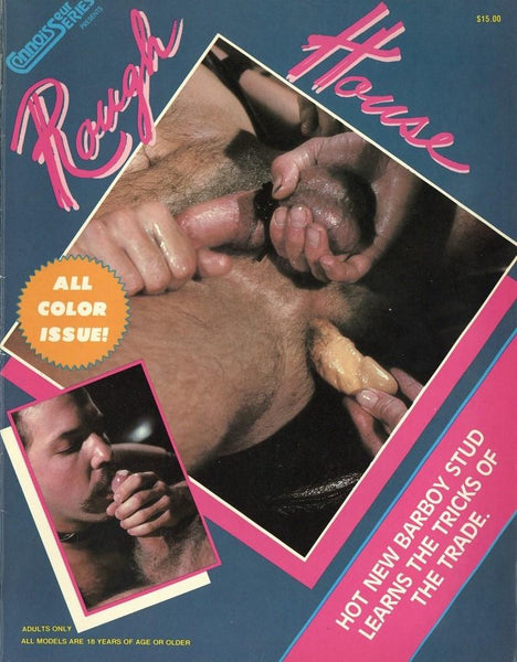 Rough House V1#1 Barboy Stud Nude Pictorial 1980 Gay Magazine 28pgs Connoisseur Series M31738