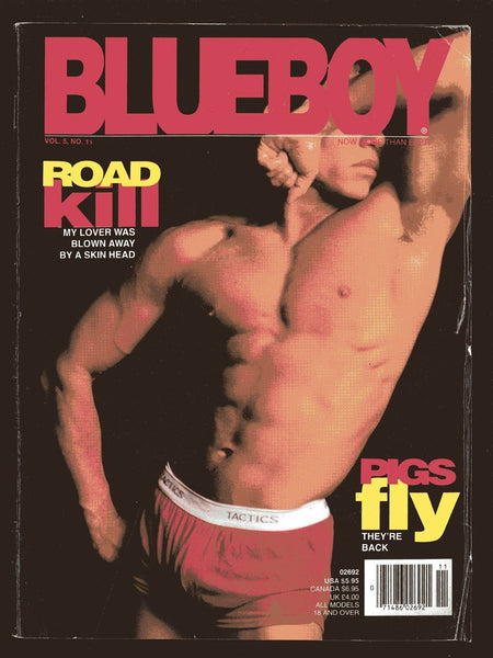 Blueboy 1994 Jason Andrews, Tim Barnett, Eric Howard, Falcon Studios 100pgs Leemar Pub Gay Magazine M31762