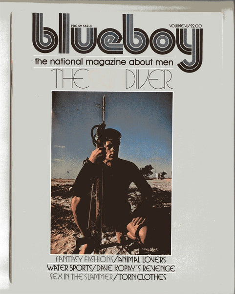 Blueboy 1976 David Vance, Jim French Olympus, Roy Dean Beefcake Pinups 96pgs Gay Magazine M31763