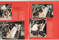 Black-Oriental V1#1 Niko, Asian Porn Film Star 1980 Petite Filipina Oriental 32pgs Swedish Erotica Magazine, Marquis Publishing M31782